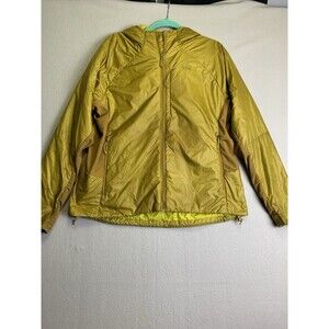 REI Co-Op Jacket Women's 1X Large Gold Flash Insulated Hybrid Hoodie Primaloft
